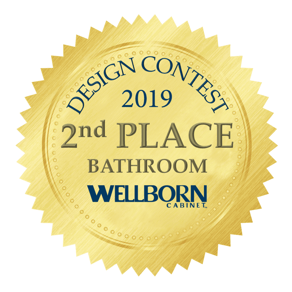 second place bathroom design contest 2019