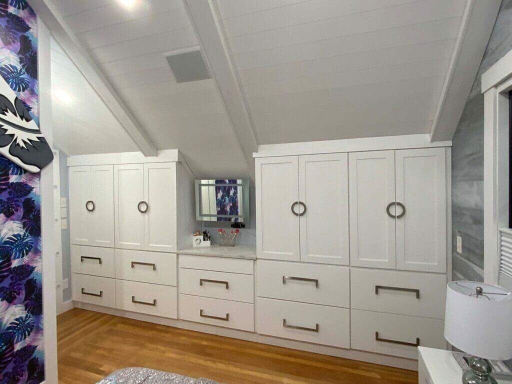 white cabinets 