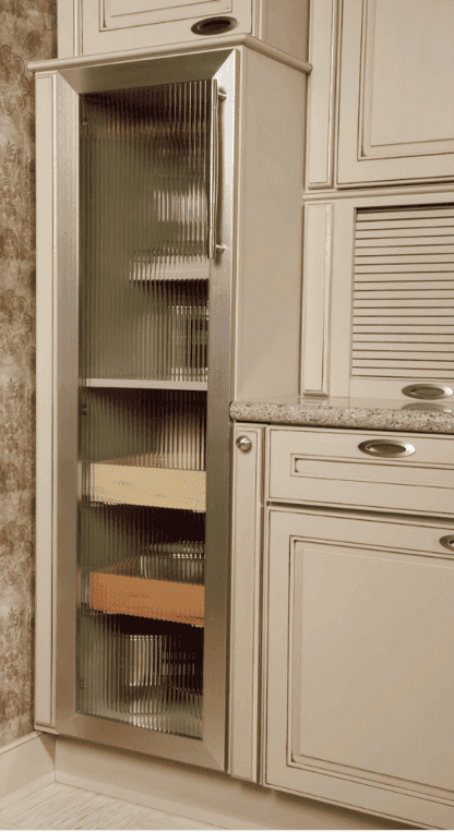 Built in cabinet pantry for kitchens