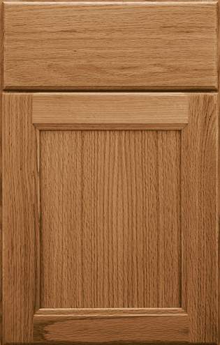 oak cabinet material