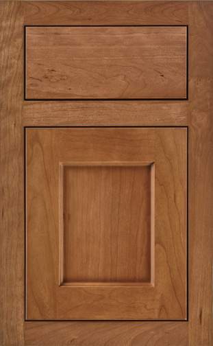 ginger color cabinet door