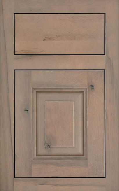 character maple inset cabinet door