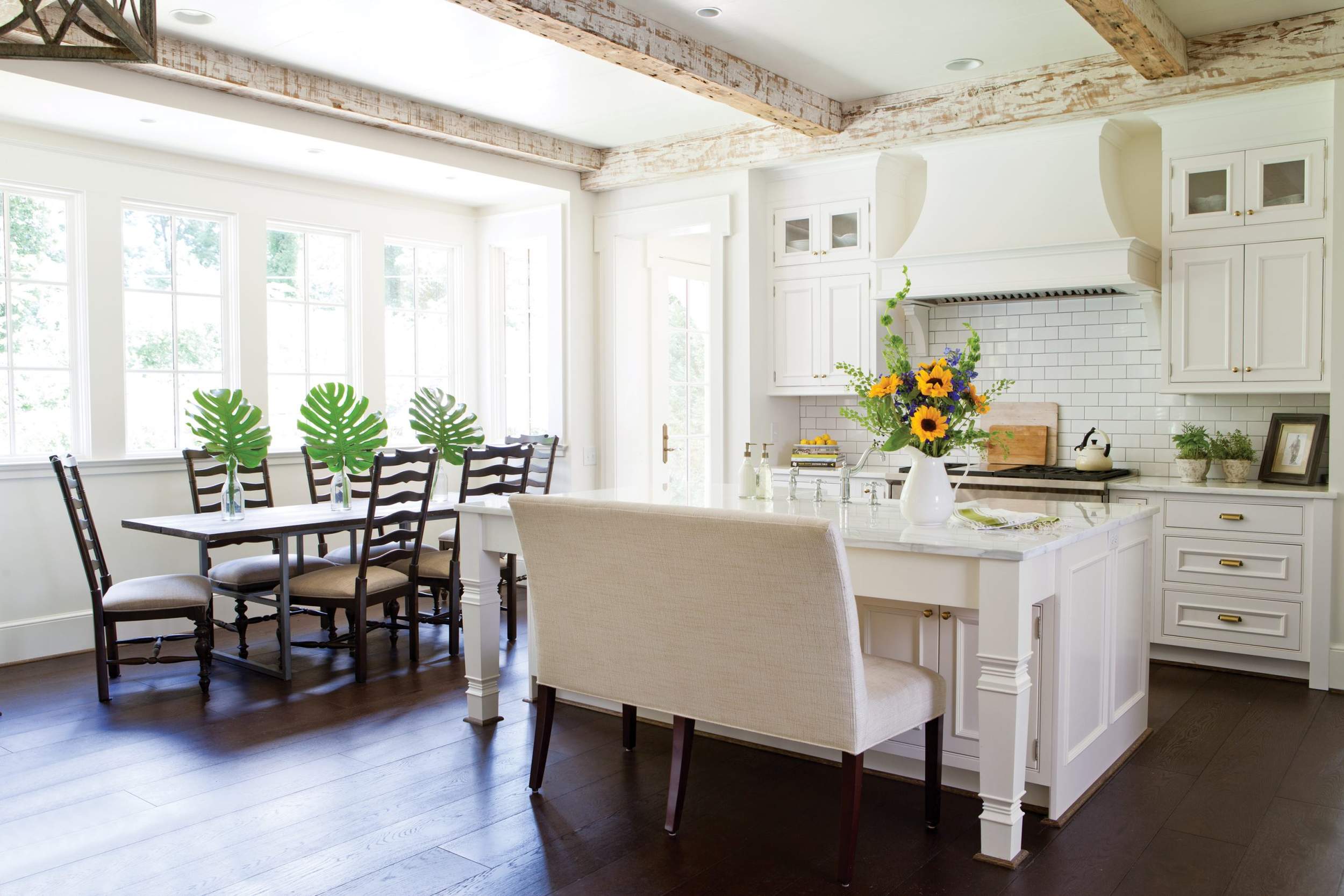 Table style kitchen island
